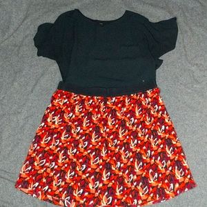 LOFT swing skirt